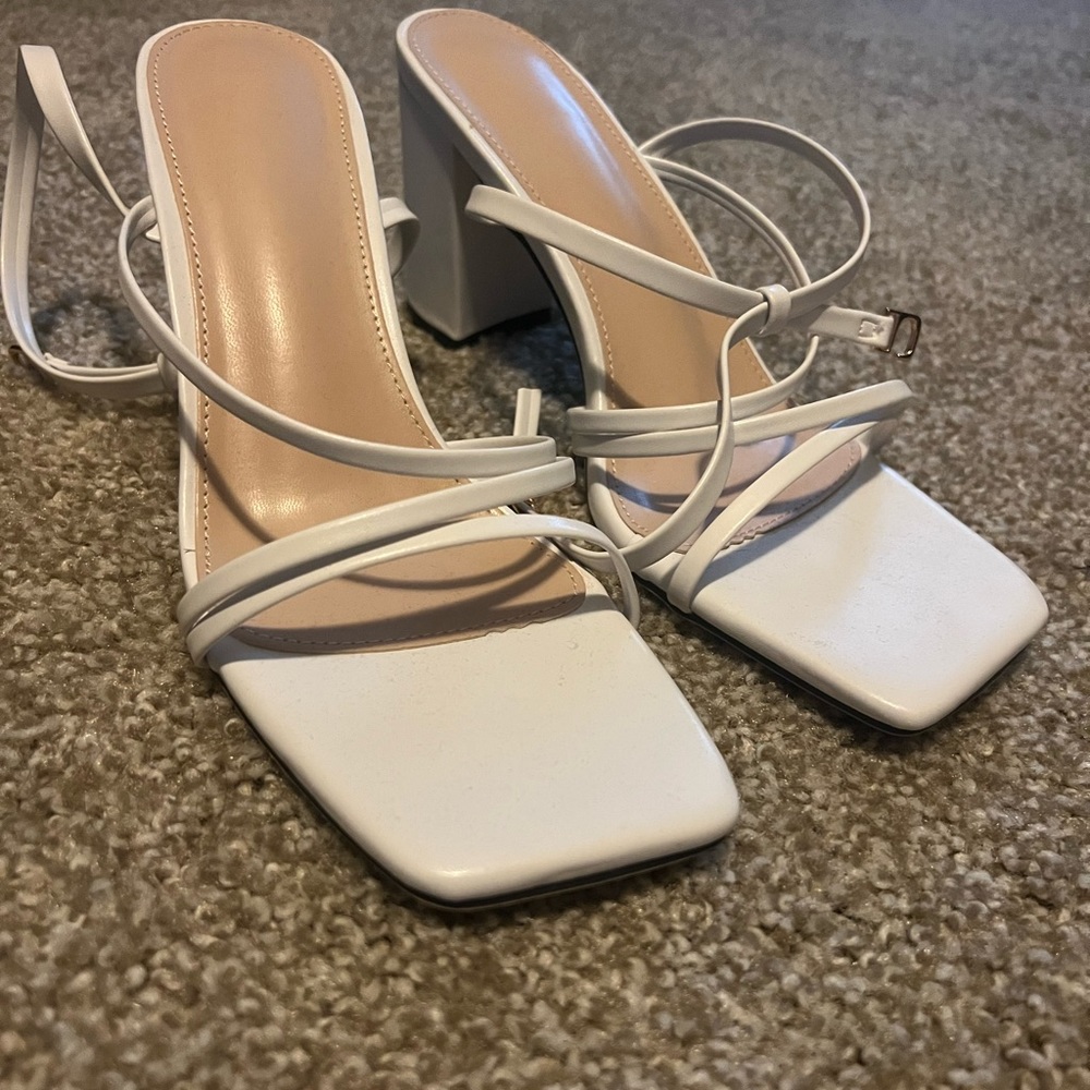 Brand new strapy heels from Shein. Size 9 but fit like an 8. Never worn